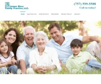 Jamesriverfp.com(Health Care) Screenshot