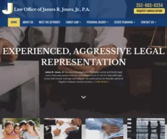 Jamesrjonesjrpa.com(Family Law Practice) Screenshot