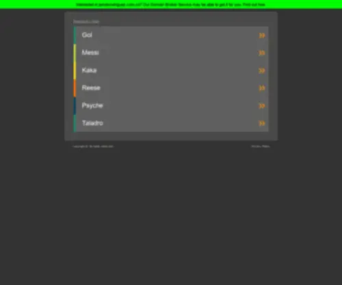 Jamesrodriguez.com.co(Jamesrodriguez) Screenshot
