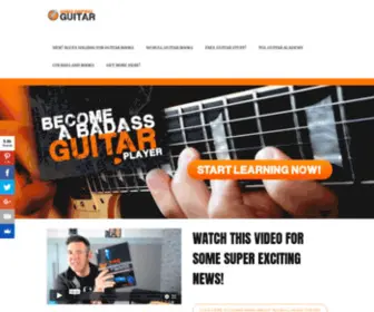 Jamesshipwayguitar.com(Awesome Guitar Lessons by James Shipway Guitar James Shipway Guitar) Screenshot