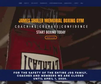 Jamesshulerboxing.com(Boxing Training & Classes) Screenshot