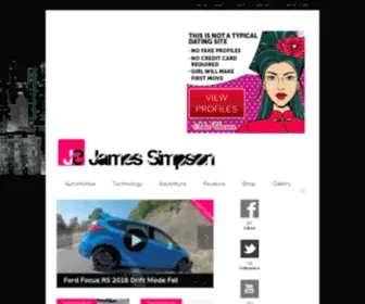 Jamessimpson.co.uk(James Simpson) Screenshot