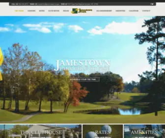 Jamestownparkgolf.com(Jamestown Park Golf Course) Screenshot