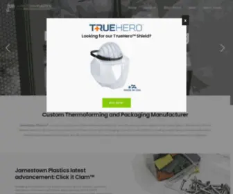 Jamestownplastics.com(Custom Thermoforming and Packaging Manufacturer) Screenshot