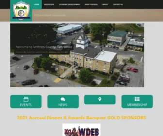 Jamestowntn.org(Fentress County Chamber of Commerce) Screenshot