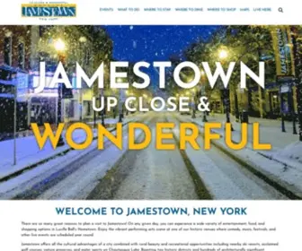 Jamestownupclose.com(Jamestown Up Close) Screenshot