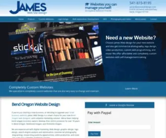 Jameswebdesign.com(Bend Oregon Web Design) Screenshot