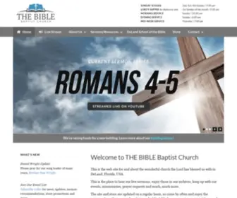 Jameswknox.org(THE BIBLE Baptist Church) Screenshot