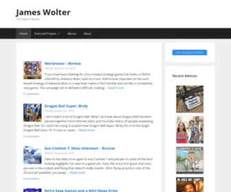 Jameswolter.com(James Wolter) Screenshot