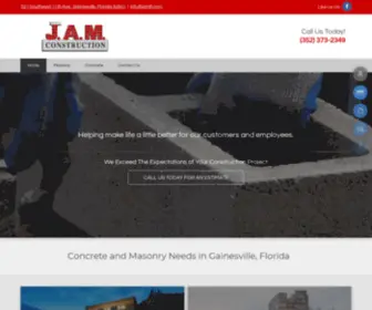 Jamfl.com(J.A.M. Construction) Screenshot