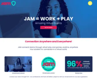 JamGroupevents.com(JAM) Screenshot