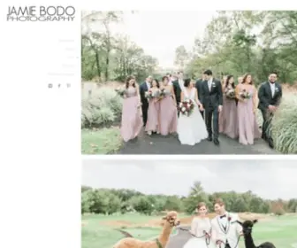 Jamiebodophotography.com(NJ Wedding Photographers) Screenshot