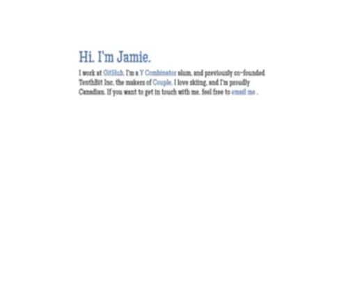 Jamiemurai.com(Jamiemurai) Screenshot