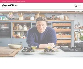 Jamieolivergroup.com(The Jamie Oliver Group) Screenshot