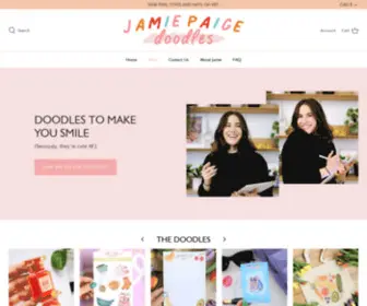 Jamiepaigedoodles.com(Jamie Paige Doodles) Screenshot