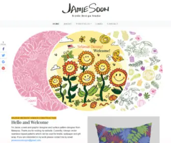 Jamiesoon.com(Jamie Soon Design) Screenshot