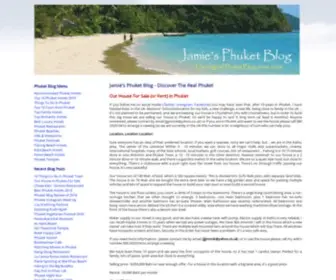 Jamiesphuketblog.com(The Original Phuket Blogger Since 2006) Screenshot