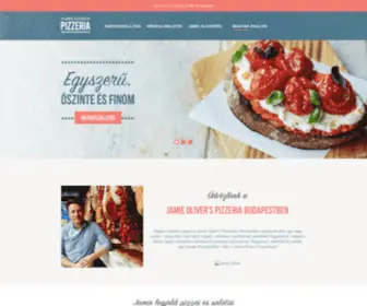 Jamiespizzeria.hu(Jamie Oliver' Pizzeria) Screenshot