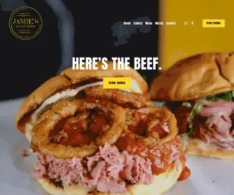 Jamiesroastbeef.com(Jamie's Roast Beef) Screenshot