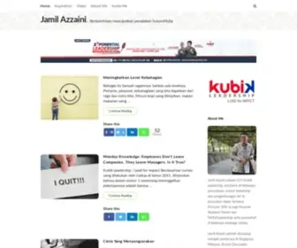 Jamilazzaini.com(Berkomitmen mewujudkan peradaban SuksesMulia) Screenshot