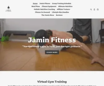 Jaminfitnessla.com(Virtual Gym Training) Screenshot