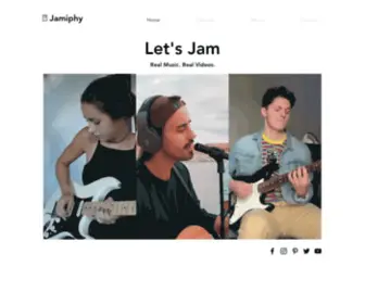 Jamiphy.com(Mini Virtual Concerts) Screenshot