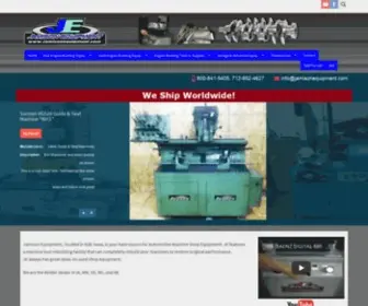 Jamisonequipment.com(Automotive Machine Shop Equipment) Screenshot