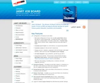 Jamit.com.au(Job board software) Screenshot