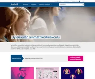 Jamk.fi(Jyväskylän ammattikorkeakoulu) Screenshot
