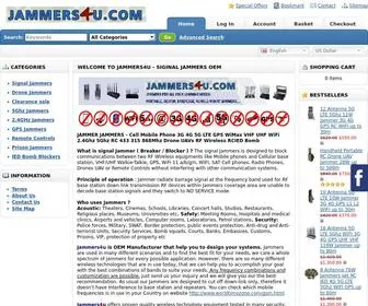 Jammers4U.com(All Signal Jammer Store Shop) Screenshot