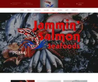 Jamminsalmonseafoods.com(Superior Quality Seafood) Screenshot