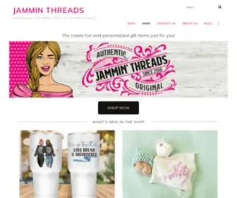 Jamminthreads.com(Jammin Threads) Screenshot