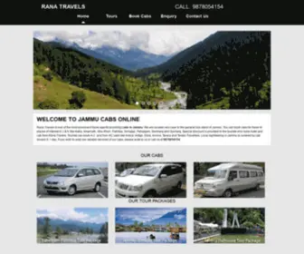 Jammucabs.com(Cab in Jammu) Screenshot