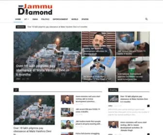Jammudiamond.com(Jammu Diamond) Screenshot