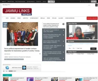 Jammulinksnews.com(Jammu Links News) Screenshot