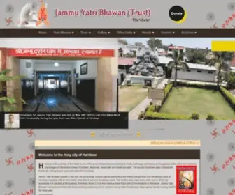 Jammuyatribhawan.in(Jammu Yatri Bhawan Trust) Screenshot