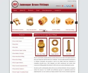 Jamnagar-Brass-Fittings.com(Jamnagar Brass Fittings) Screenshot