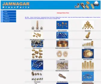 Jamnagar-Brass-Parts.com(Jamnagar Brass Parts Brass Components India Brass fittings Jamnagar manufacturers exporters) Screenshot