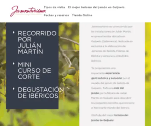 Jamonturismo.es(Jamón Turismo) Screenshot