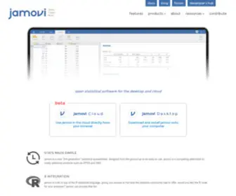 Jamovi.org(Open statistical software for the desktop and cloud) Screenshot