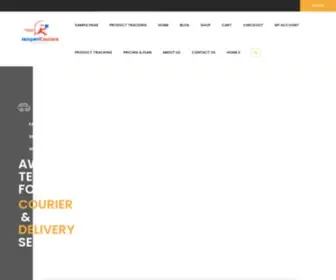 Jampanicourier.com(Adding Speed to your Deliveries) Screenshot