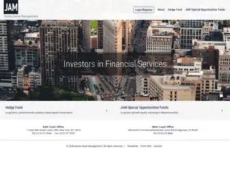 Jampartners.com(Jacobs Asset Management) Screenshot