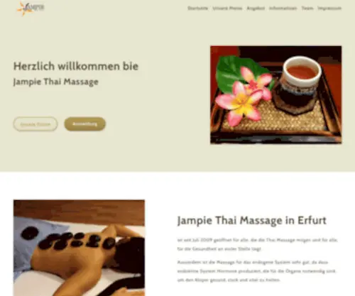 Jampie-Thaimassage.com(Jampie Thaimassage) Screenshot