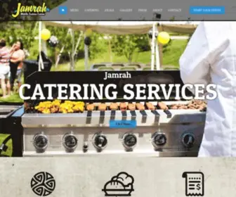 Jamrahrestaurant.com(Jamrah Restaurant) Screenshot