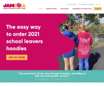 Jamroll.co.uk(Custom Clothing For Schools & Teams) Screenshot