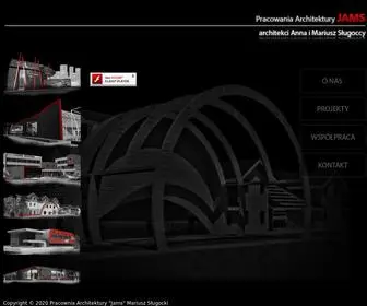 Jamsarchitekci.pl(Architekci Opole) Screenshot