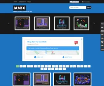 Jamsx.com(Retro MSX1) Screenshot