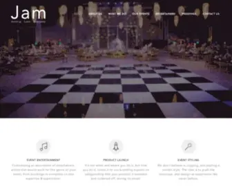 Jamuae.com(Event management in Dubai) Screenshot