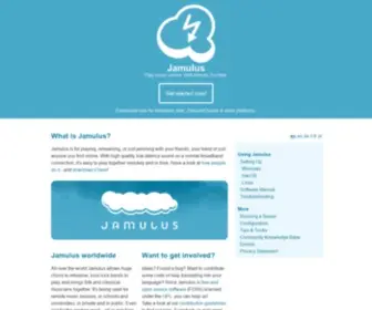 Jamulus.io(Jamulus ‒ Play music online) Screenshot