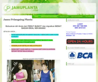 Jamuplanta.com(Pelangsing Badan Alami) Screenshot